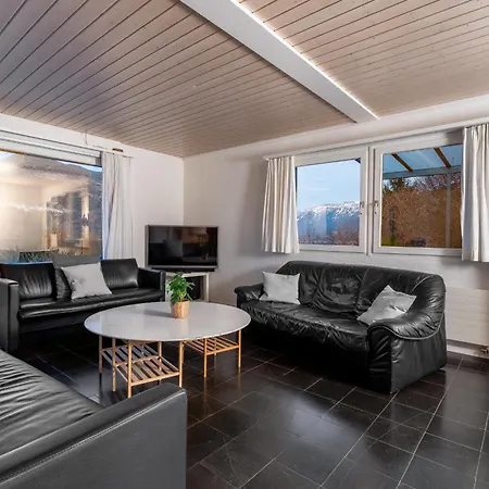 2 With And Mountain View 15 Minutes To Interlaken 别墅 *